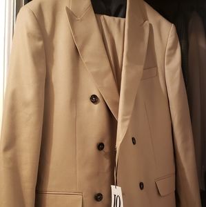 Zara suit double breasted